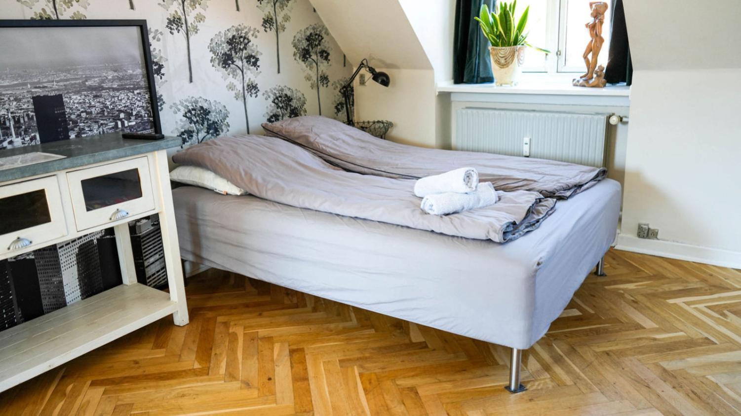 Cosy In Residential Part Of Copenhagen, With Free Street Parking And Shared Bathroom Habitación en casa particular